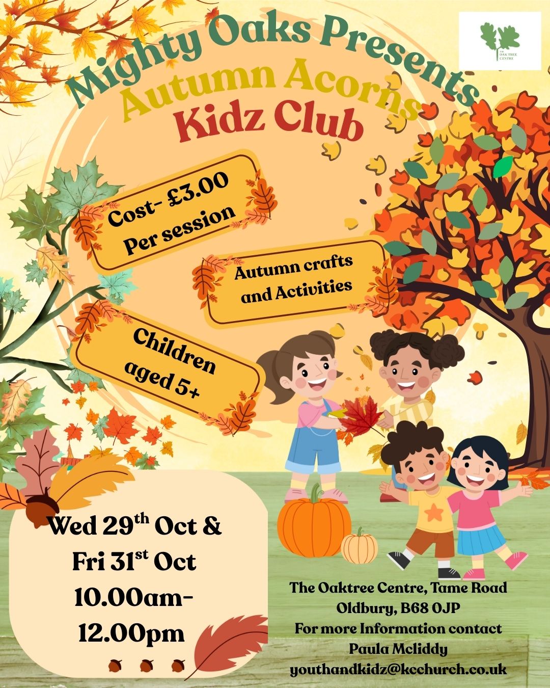 October Half Term-Holiday Club 2025